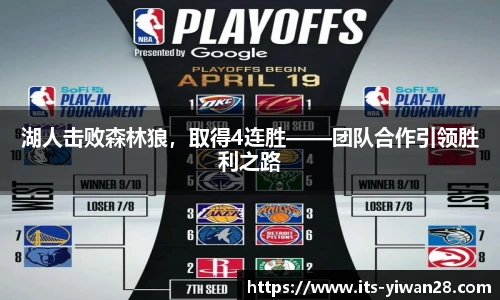 湖人击败森林狼，取得4连胜——团队合作引领胜利之路